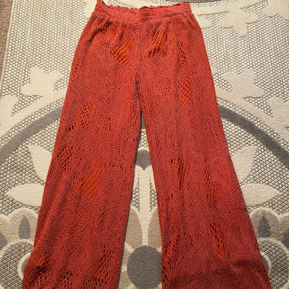 Urban Mango Lace Look Pants